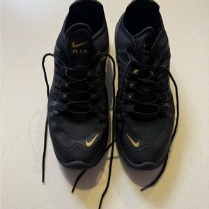 Nike Black and Gold Athletic Shoes